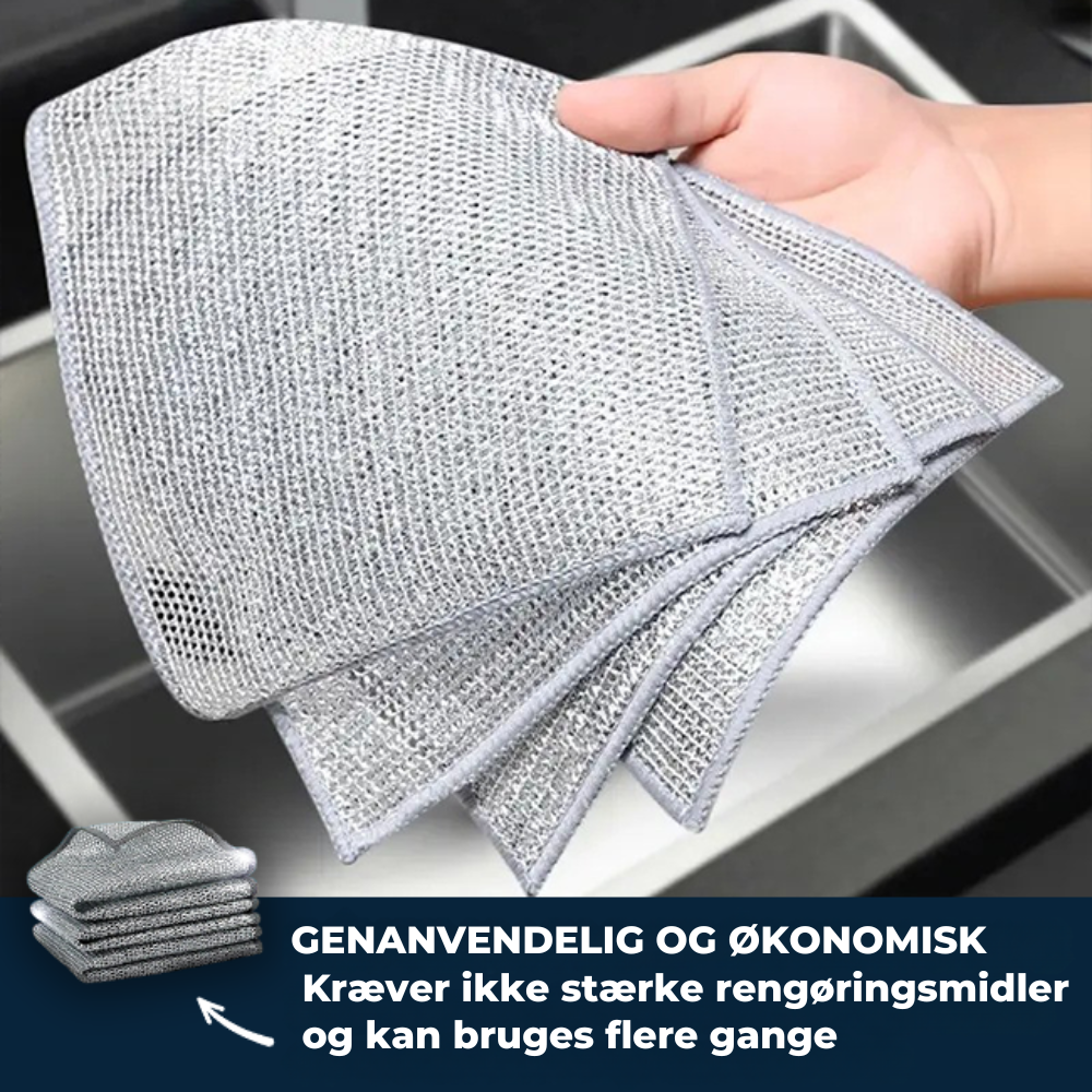 KitchenClean – Magiske ståluldsklude