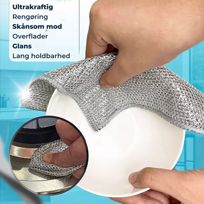 KitchenClean – Magiske ståluldsklude
