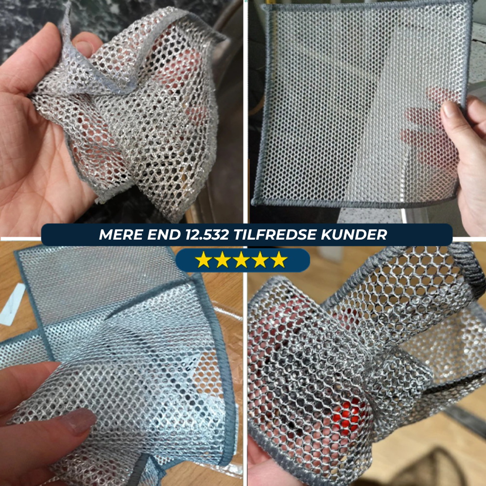 KitchenClean – Magiske ståluldsklude