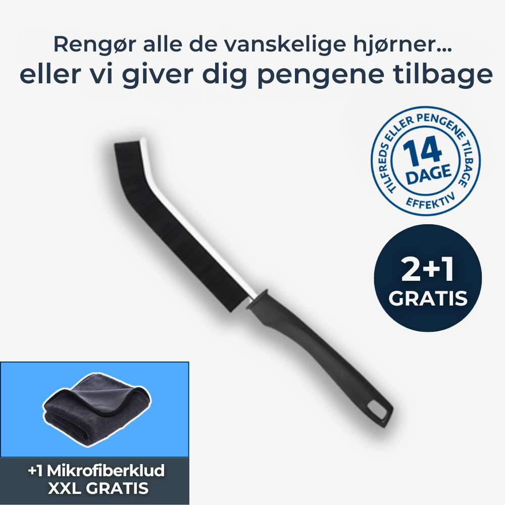 EasyBrush – Rengøringsbørste til vanskelige hjørner