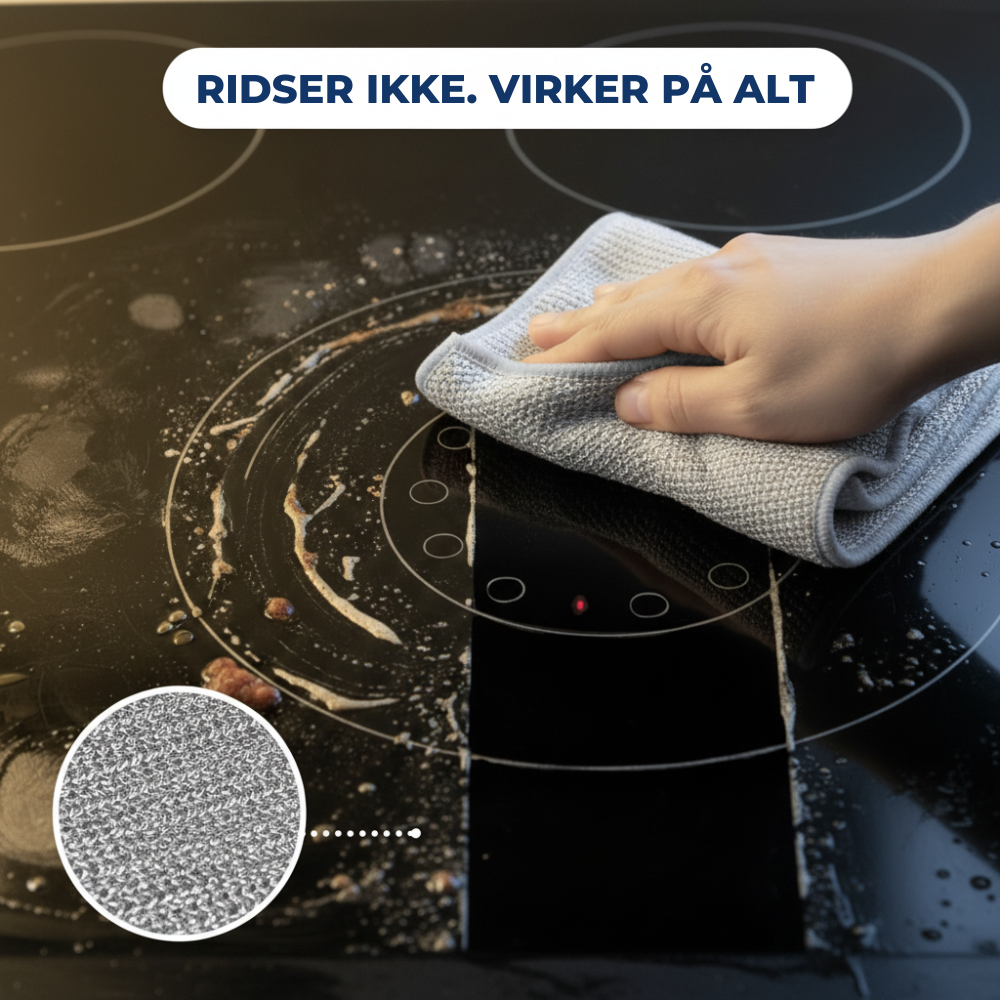 KøkkenRen – Magiske ståluldsklude