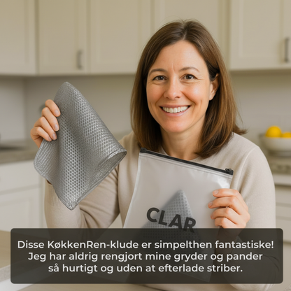 KøkkenRen – Magiske ståluldsklude