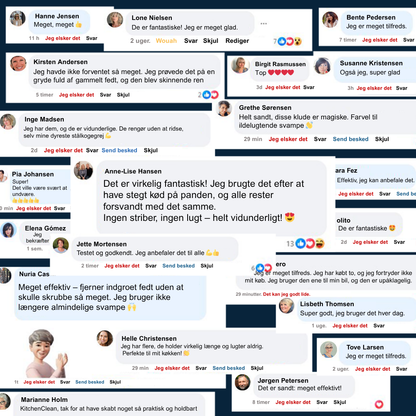 KitchenClean – Magiske ståluldsklude