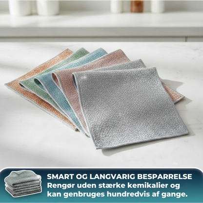 KøkkenRen – Magiske ståluldsklude