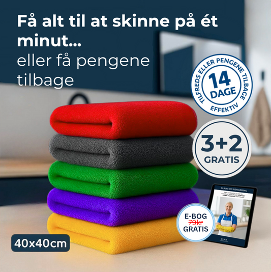 HeltRent - Mikrofiberklude XXL