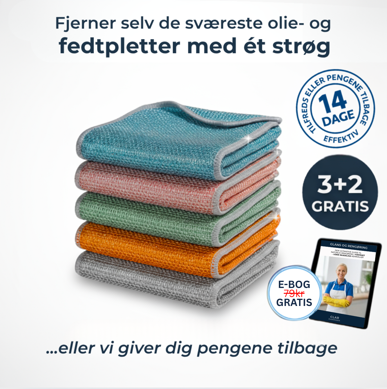 KøkkenRen – Magiske ståluldsklude