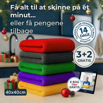 HeltRent - Mikrofiberklude XXL