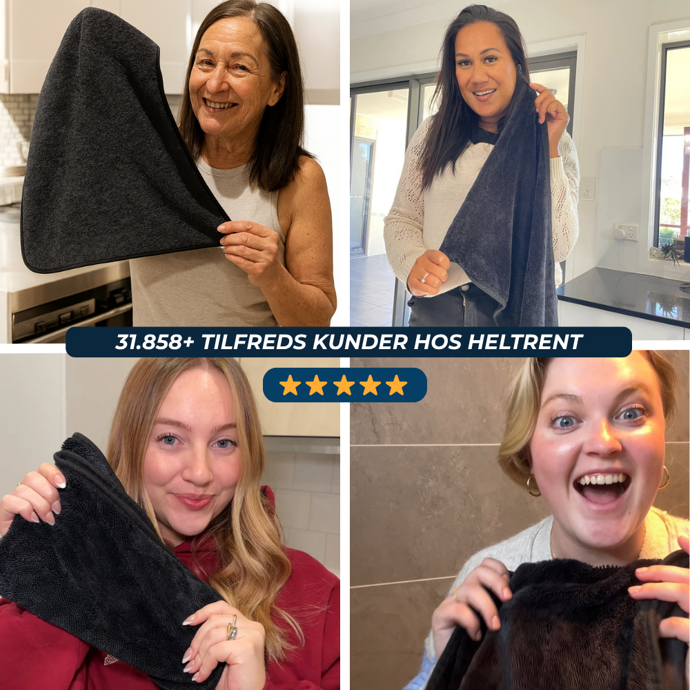 HeltRent - Mikrofiberklude XXL